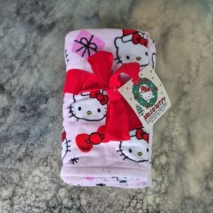 2 Pack Hello Kitty Pink Towel with Red Accents